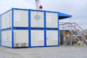 agrana stacked containers